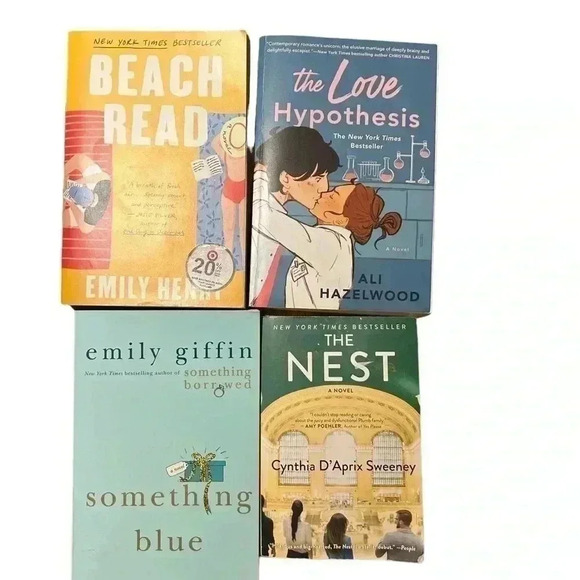 Book Bundle-The Nest, Beach Read, The Love Hypothesis,Something Blue - Picture 5 of 6